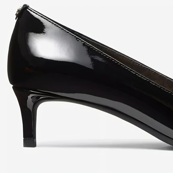 NWT Michael Michael Kors Alina Flex Kitten Pump Black New - Picture 9 of 12